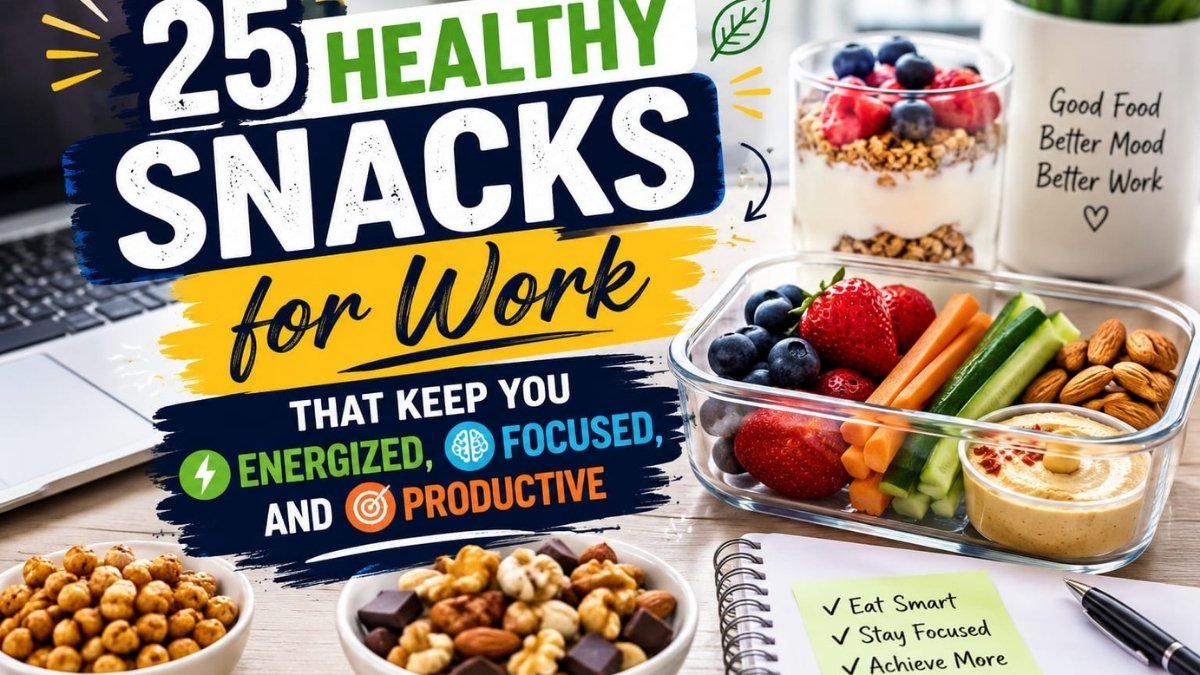 healthy snacks for work